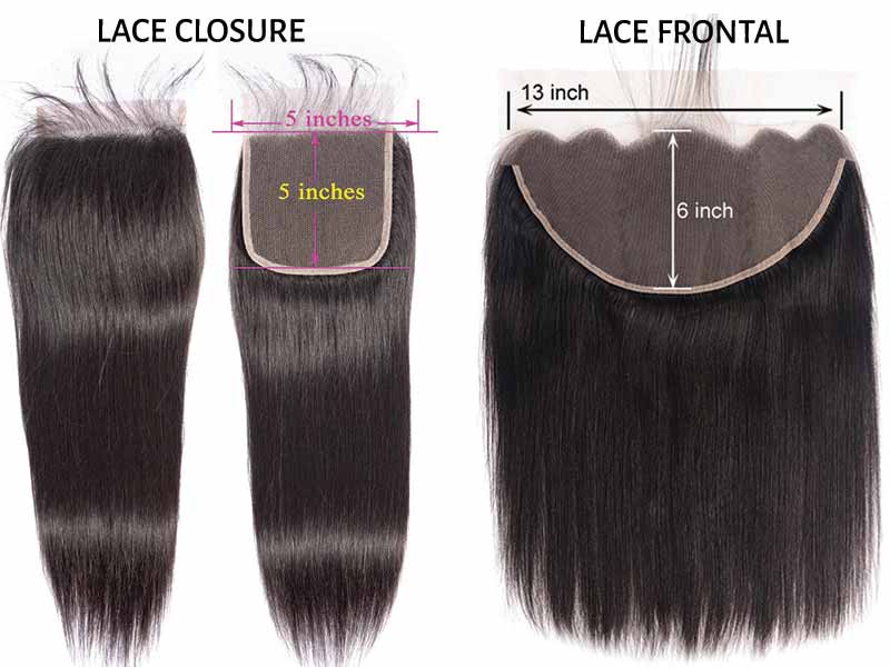 frontal vs closure wigs